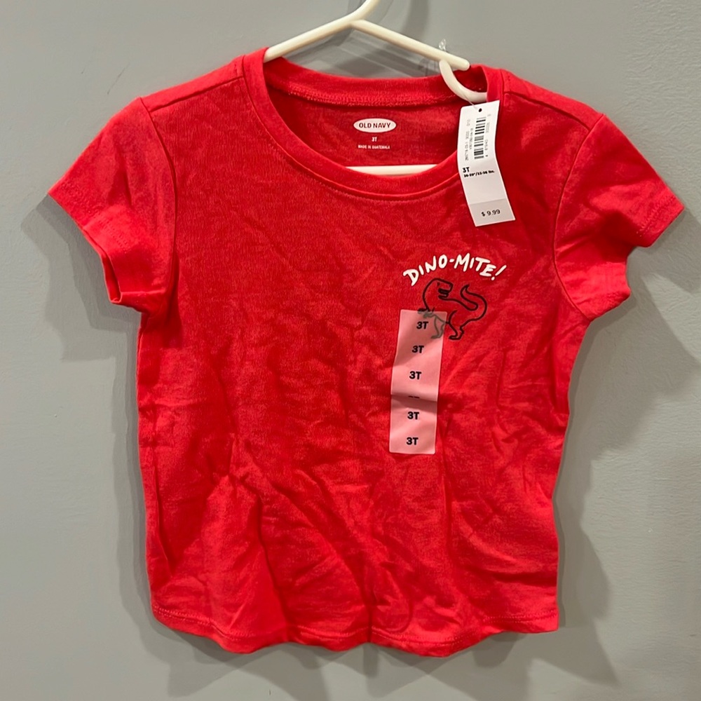 Two 3T girls T-shirts NWT